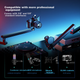 Подставка HUMANEX AX3G-B для микрофона подвесная настольная трехсекционная, для трансляций - изображение 5