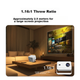 Xiaopai Q5Pro Home Cloud Projector, портативный умный проектор для домашнего кинотеатра, спальни или общежития с разрешением True 1080P HD, Skyworth, без рекламы при включении и с функцией зеркального отображения экрана. - изображение 7