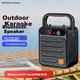 Беспроводная Bluetooth-колонка Jinzheng S59, портативная, для уличных танцев, мини-колонка, домашний музыкальный плеер, карта памяти U-диска, высокая громкость, глубокие басы, сабвуфер, колонка для оплаты через WeChat. - изображение 4