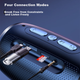 Портативная Bluetooth-колонка Soaiy SD-98 для кемпинга, автомобиля, дома и рабочего стола, с мощными басами, миниатюрная, компактная, практичный подарок для сотрудников, приз на ежегодном собрании. - изображение 6