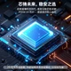 Корпус для жорсткого диска UNITEK M.2, сумісний з двома накопичувачами NVMe/SATA, внутрішній кронштейн для SSD із вбудованим вентилятором охолодження, багатокольорове RGB-підсвічування, зовнішній корпус для SSD - изображение 4
