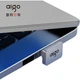 Автомобильная флешка Aigo 32 ГБ USB 2.0 C1A Mini Version, серебристая, металлическая, USB-A, для ноутбука и офиса. - зображення 1