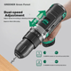 Дрель электрическая GREENER 12V аккумуляторный шуруповерт бытовой набор с батареей 2.0 - изображение 8