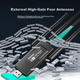 Беспроводная сетевая карта Newmine NM-WDS-AC1388, приемник Wi-Fi 1300 Мбит/с, гигабитная внешняя сетевая карта 5G, двухдиапазонный USB-адаптер для ноутбуков и настольных компьютеров. - изображение 8
