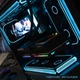 Корпус ThundeRobot Black Knight Genesis Tower Seaside Black - зображення 4