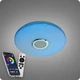 Люстра светодиодная 517 Dlight RGB с пультом и колонкой 70Вт Белый (02175) - изображение 3