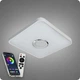 Люстра светодиодная 517 Dlight RGB с пультом и колонкой 70Вт Белый (02176) - изображение 3