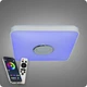 Люстра светодиодная 517 Dlight RGB с пультом и колонкой 70Вт Белый (02176) - изображение 6