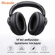 Беспроводные накладные наушники Mcdodo T01 ANC Black с активным шумопоглощением, Bluetooth 5.3, до 70 часов работы, ENC, USB-C - изображение 6