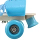 Детские раздвижные ролики квады для начинающих SP-Sport 0102 размер 30-39 Blue - изображение 10