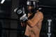 Шлем TITLE Boxing Leather Sparring Headgear Чёрный REGULAR - изображение 2