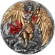 Коллекционная рельефная монета "Архистратиг Михаил" 62,2 г серебро - изображение 1