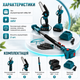Аккумуляторный набор 3 в 1 (секатор + телескопическая ручка + мини-пила 68 В) - изображение 5