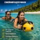 Підводний скутер Underwater Booster 500W – sea scooter, морський буксирувальник, акваскутер для дайвінгу та снорклінгу, 2 режими швидкості, потужність 500 Вт, швидкість до 5,2 км/год, до 60 хвилин роботи, глибина до 30 м, жовто-чорний - зображення 2