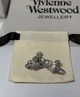 Vivienne Westwood Сережки жіночі білого кольору - изображение 11
