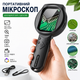 Портативний мікроскоп Microscopе, дитячий мікроскоп, кишеньковий мікроскоп, лупа для дітей, Чорний - зображення 1