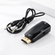 Міні перехідник HDMI на VGA 1080p 77075 - изображение 1