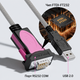Кабель USB to RS232, FTDI, 1 метр, pink 45717 - изображение 1