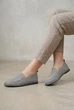 Лофери жіночі Where Uwear Натуральна замша сірі 351156_39 (25 см) - зображення 2