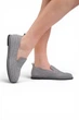 Лоферы женские Where Uwear Натуральная замша серые 351156_40 (25.5 см) - изображение 7