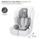 Автокресло Kinderkraft Comfort Up i-Size серый (KCCOUP02GRY0000) - изображение 11