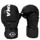 Боксерские перчатки MMA с защитой запястья и открытой ладонью. Размер - S - изображение 1