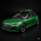 Колекційна машинка Audi RS6 Avant C8 Колекційна модель 1:24 Зелений - зображення 1
