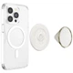 Держатель для телефона Popsockets Round Luxe Coconut Creme Enamel Beige (808938) - изображение 6
