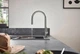 Змішувач hansgrohe Talis M54 для кухонної мийки 72801340 з висувним душем та з sBox, колір графіт - зображення 10
