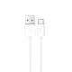 Кабель Puro TPE 10W USB-A - USB-C 3 м White (8018417498701) - зображення 1