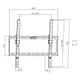 Настенное крепление для телевизора AGN AGN75-440T 32"-75" до 45 кг Black (AGN75-440T) - изображение 5