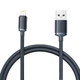 Кабель Baseus Crystal Shine USB-A to Lightning 1.2m Black (CAJY000001) - зображення 1
