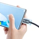 Кабель Baseus Crystal Shine USB-A to USB-C 2m Black (CAJY000501) - зображення 4