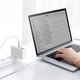 Кабель Baseus Cafule Metal USB-C to USB-C 2m White (CATJK-D02) - зображення 9