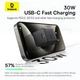 Мережевий зарядний пристрій Baseus Palm PD/FC/QC 30W USB-C Black (P10111605113-00) - зображення 7