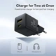Мережевий зарядний пристрій Baseus Palm PD/QC 20W USB-C | USB-A Black (P10111608113-00) - зображення 11