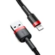 Кабель Baseus Kevlar Cable USB for Lightning 1.5A 2M Red+Black (CALKLF-C19) - зображення 5