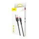 Кабель Baseus Kevlar Cable USB for Lightning 1.5A 2M Red+Black (CALKLF-C19) - зображення 9
