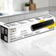 Вакуумний пакувальник Rotex SuperVac 120Вт для вакуумного зберігання сухих і вологих продуктів, вакууматор харчовий з пакетами 20x30 см 10 шт, чорний (B-ZZІSVR) - зображення 5
