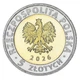 Монета Польша 5 злотых 2026 Биметалл UNC Дворцово-парковый комплекс в Козлувке - изображение 2