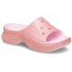 Жіночі шльопанці Платформа Crocs Bae Slide Platform Pink Milk (36-37, рожевий) - изображение 5