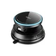 Автомобільний тримач із бездротовою зарядкою WiWU CH-326 Universal Automatic Wireless Car Charger Black - изображение 5