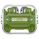Бездротові Bluetooth навушники Hoco EW55 Trendy rue wireless stereo headset BT 5.3 Army-green - зображення 2