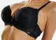 Комплект белья: кружевной бюстгальтер push-up и трусики 9462 Balaloum черный 75C/M - изображение 5