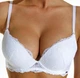 Комплект белья: кружевной бюстгальтер push-up и трусики 9462 Balaloum белый 80C/L - изображение 3