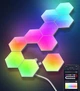 Настінні модульні Smart LED панелі соти LXQG01 RGBIC з Bluetooth та пультом набір 10 шт 65657 - зображення 4
