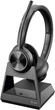 Słuchawki HP Poly Savi 7320-M Wireless Headset Czarne (8D3J6AA#ABB) - obraz 2