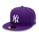 Бейсболка New Era New York World Series, фиолетово-голубая с вышивкой, обычная - изображение 1