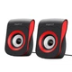 Акустическая система Havit SK599 USB 6W Black/Red (6950676205978) - изображение 1