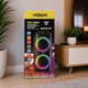 Напольная акустическая колонка ZXX 100 Вт Bluetooth с микрофоном караоке FM USB TF AUX RGB TWS 2 динамика 6.5" (4О55) - изображение 4